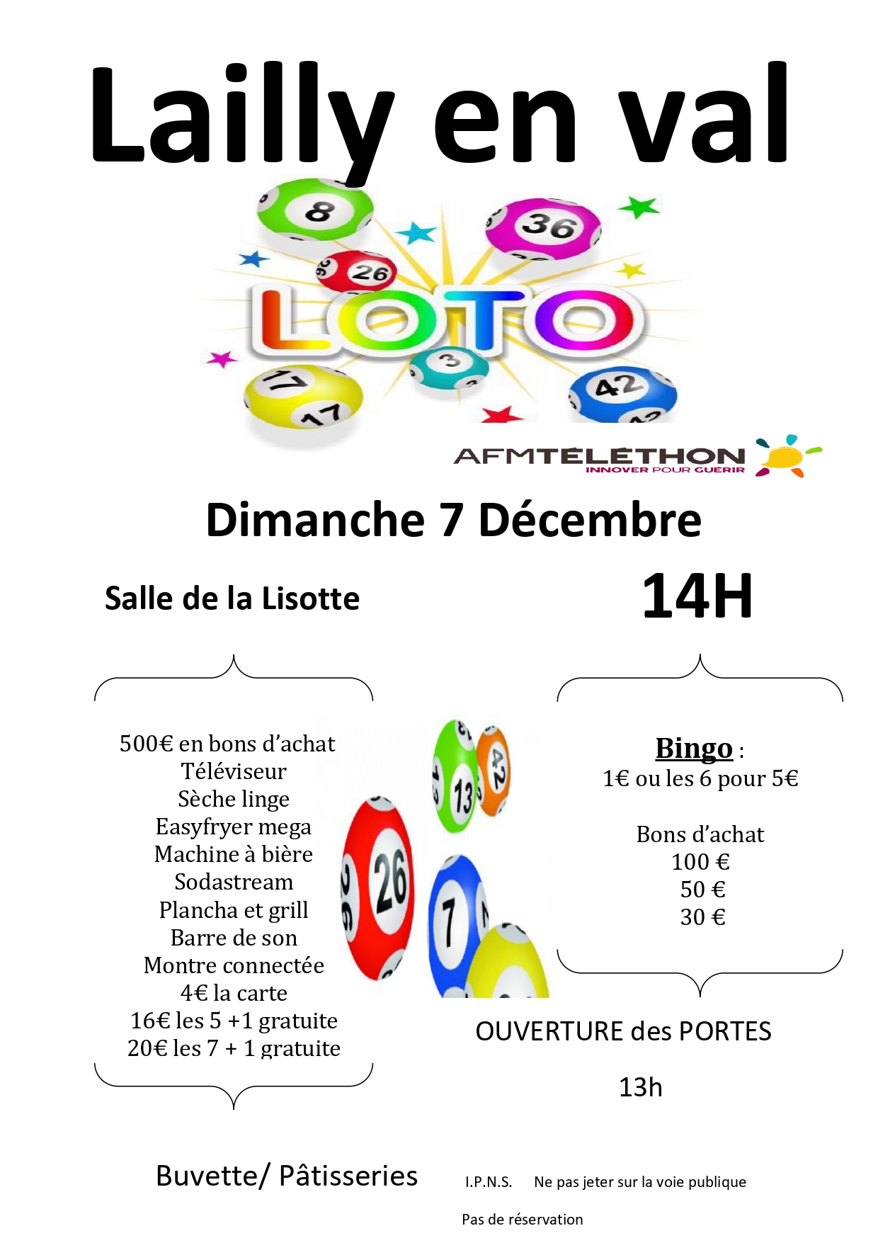 TELETHON - LOTO Téléthon 2025